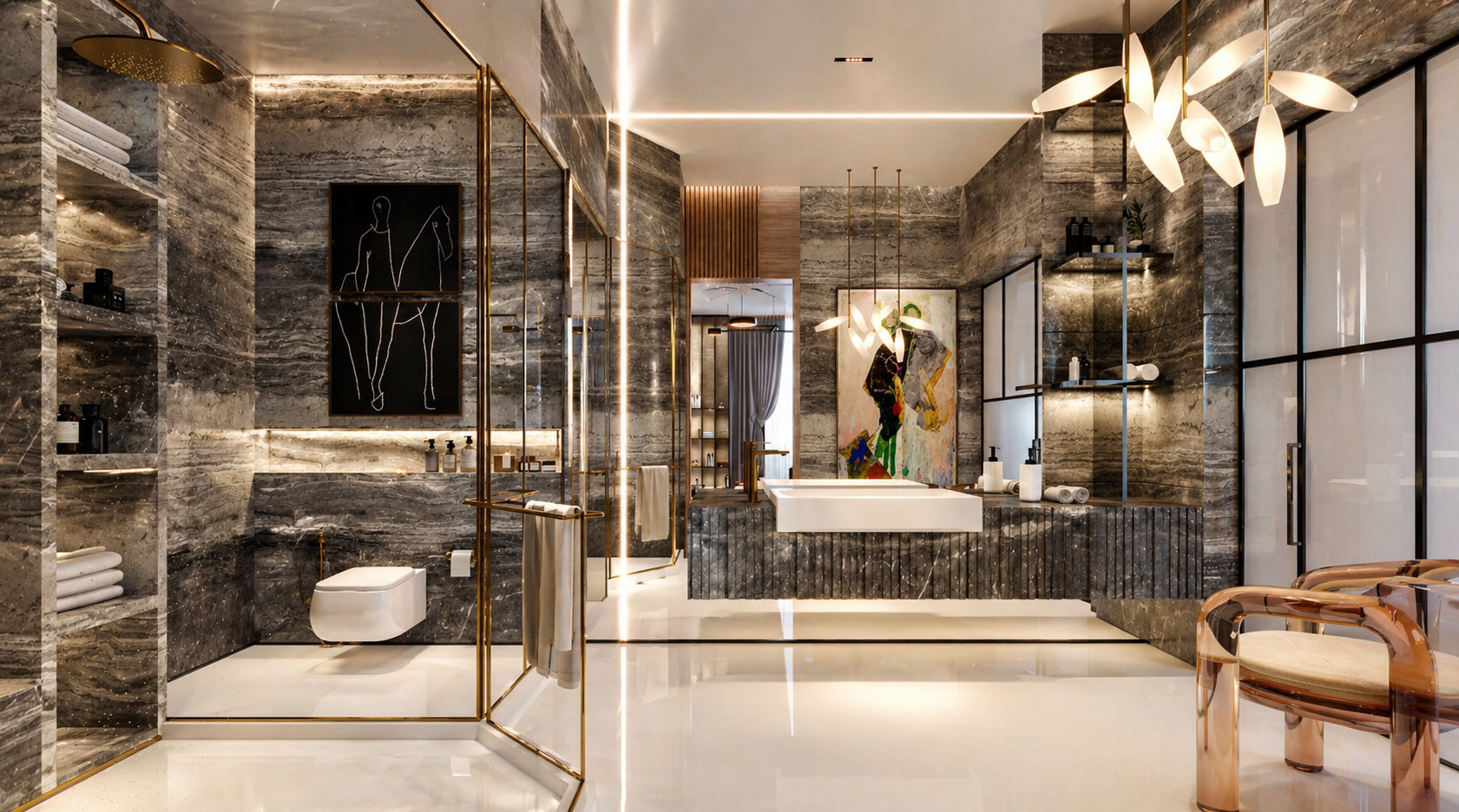 Luxury Bathroom Interior